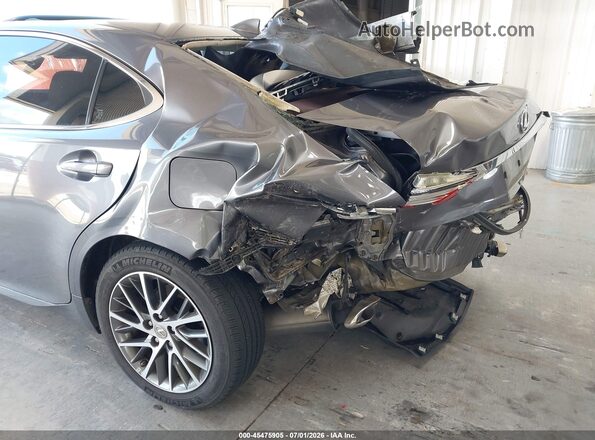 58ABK1GG0JU080765 2018 LEXUS ES 350 Gray Вид спереду