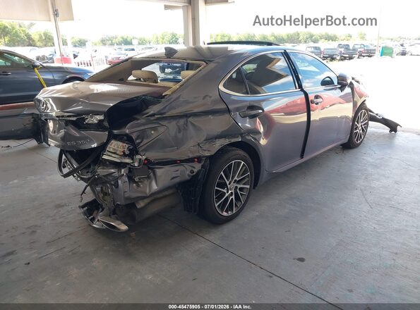 58ABK1GG0JU080765 2018 LEXUS ES 350 Gray Задня права чверть