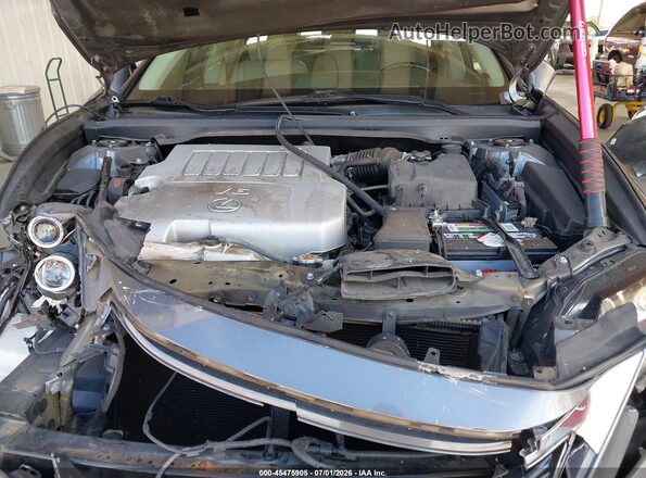 58ABK1GG0JU080765 2018 LEXUS ES 350 Gray Вид ззаду