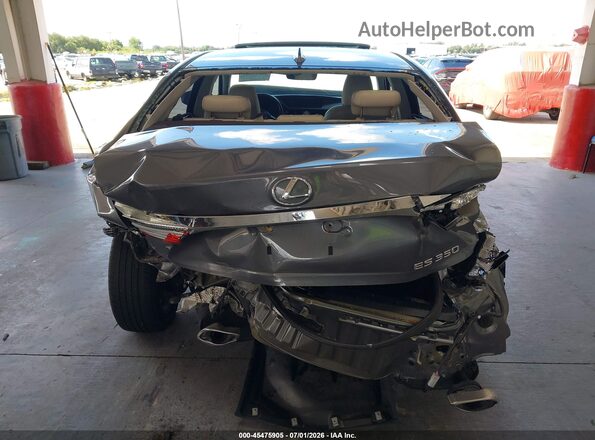 58ABK1GG0JU080765 2018 LEXUS ES 350 Gray 