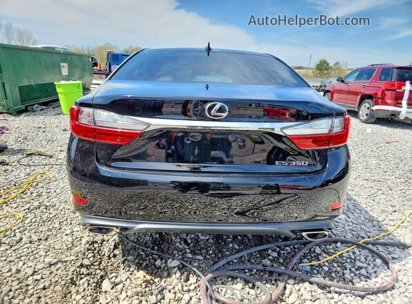 58ABK1GG0JU102795 2018 LEXUS ES Black Widok z tyłu