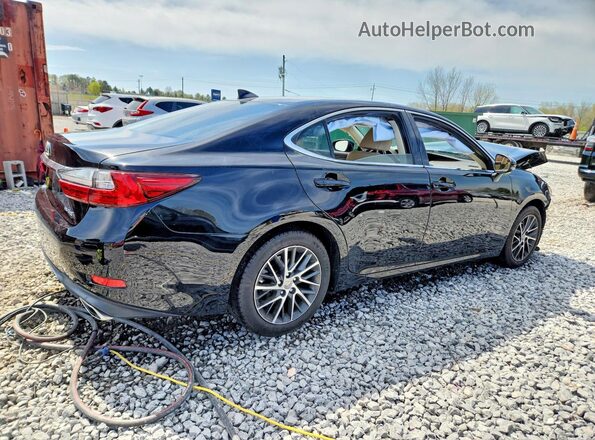 58ABK1GG0JU102795 2018 LEXUS ES Black Tył prawy