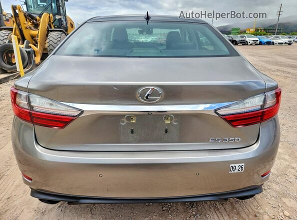 58ABK1GG1GU015870 2016 LEXUS ES Silver Հետևի տեսք