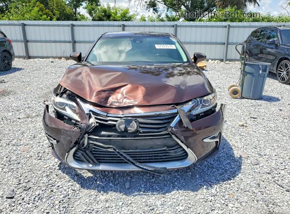 58ABK1GG1HU048756 2017 LEXUS ES Коричневый Вид спереди