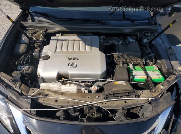 58ABK1GG1HU073852 2017 LEXUS ES Black Вид задньої частини салону