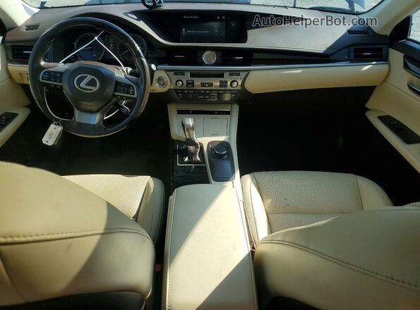 58ABK1GG1HU073852 2017 LEXUS ES Black Вид панелі приладів