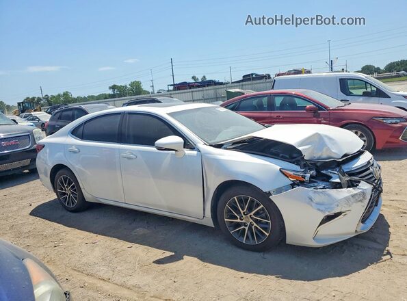 58ABK1GG1HU077240 2017 LEXUS ES White Delantero derecho