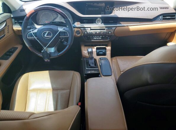58ABK1GG1HU077240 2017 LEXUS ES White Vista del salpicadero