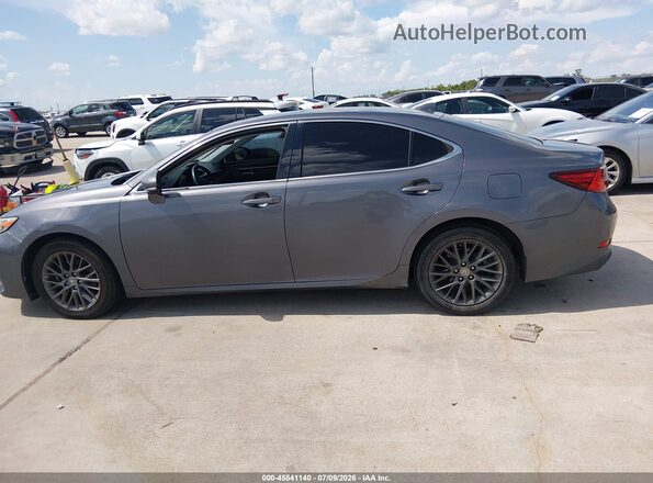 58ABK1GG1JU088051 2018 LEXUS ES 350 Gray Vista interior de 360 grados