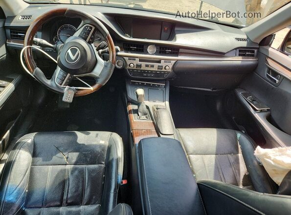 58ABK1GG2GU005400 2016 LEXUS ES Gray Widok deski rozdzielczej