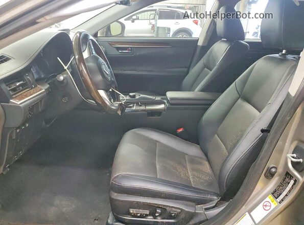 58ABK1GG2HU068790 2017 LEXUS ES Silver Widok wnętrza z przodu