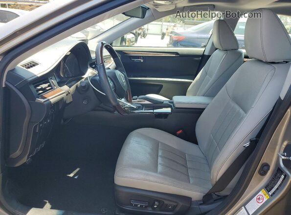 58ABK1GG2HU078073 2017 LEXUS ES Silver Vista interior delantera
