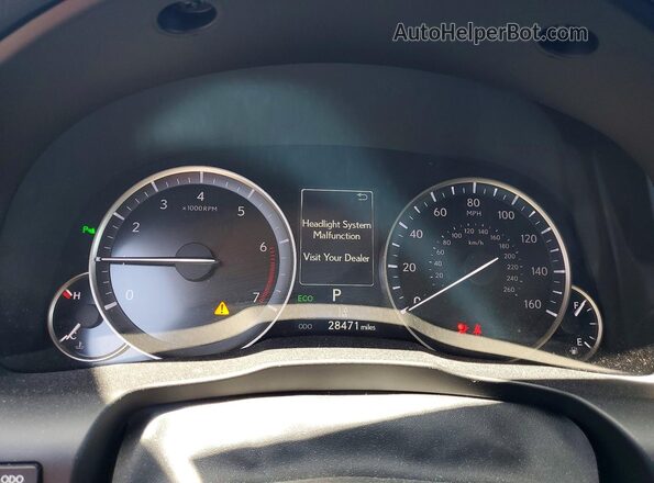 58ABK1GG2JU084123 2018 LEXUS ES Gray Սարքավորումների վահանակի տեսք