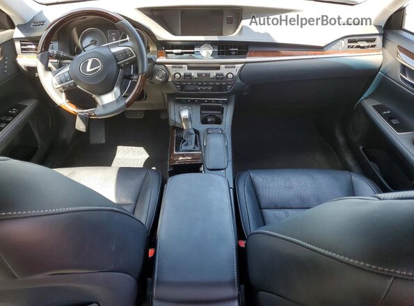 58ABK1GG2JU084123 2018 LEXUS ES Gray Առջևի վահանակի տեսք