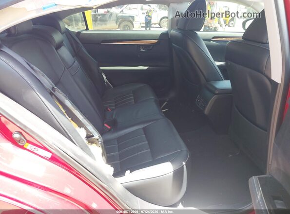 58ABK1GG2JU097504 2018 LEXUS ES 350 Red Widok naklejki z numerem VIN