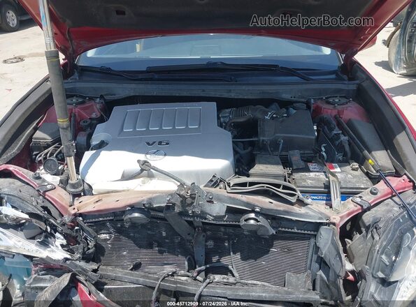 58ABK1GG2JU097504 2018 LEXUS ES 350 Red Widok z tyłu