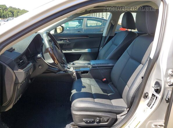 58ABK1GG2JU116813 2018 LEXUS ES Silver Vista interior delantera