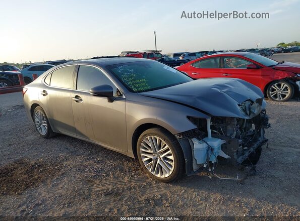 58ABK1GG3GU001419 2016 LEXUS ES 350 Серый Вид задней части салона