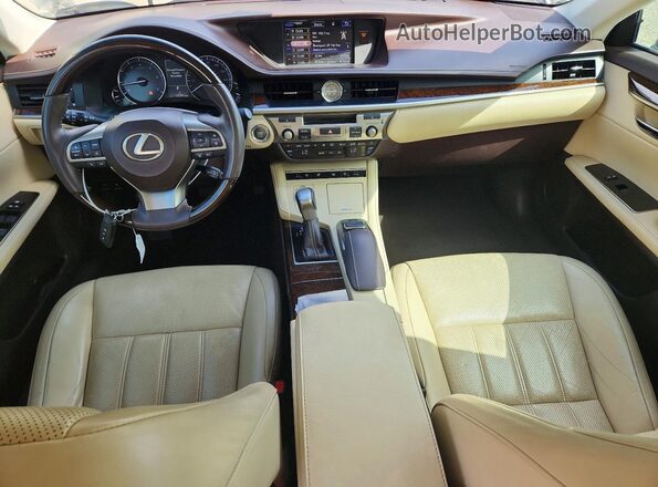 58ABK1GG3GU004952 2016 LEXUS ES Gray წინა პანელის ხედი