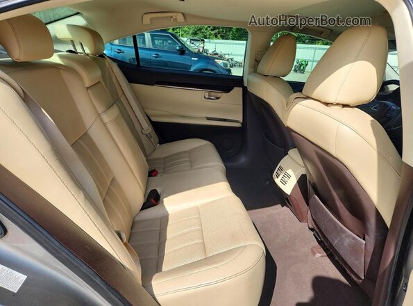 58ABK1GG3GU004952 2016 LEXUS ES Gray უკანა სავარძლების ხედი