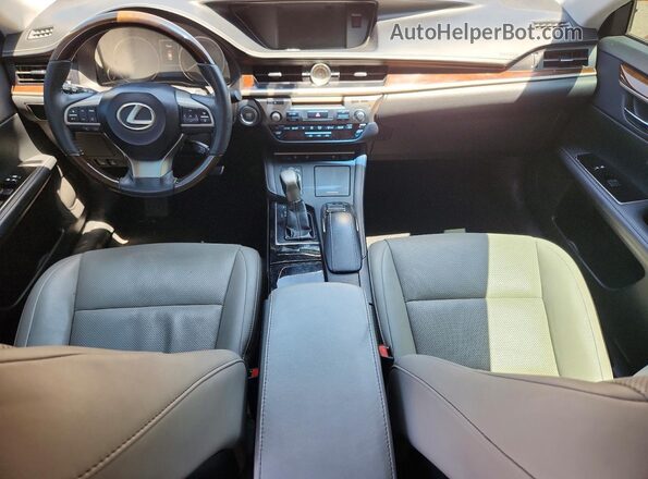 58ABK1GG3GU005325 2016 LEXUS ES Серебряный Вид панели приборов