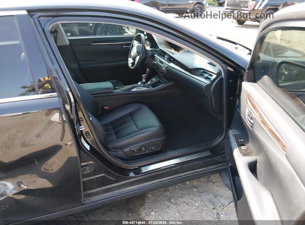 58ABK1GG3GU006099 2016 LEXUS ES 350 Black Widok wnętrza z przodu