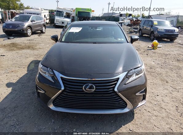 58ABK1GG3GU006099 2016 LEXUS ES 350 Black Widok zestawu wskaźników