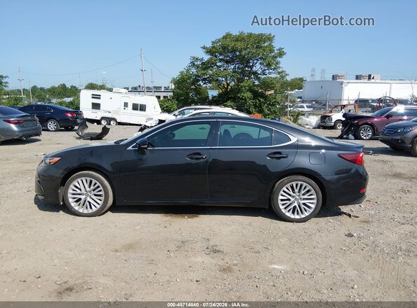 58ABK1GG3GU006099 2016 LEXUS ES 350 Black Widok wnętrza 360 stopni
