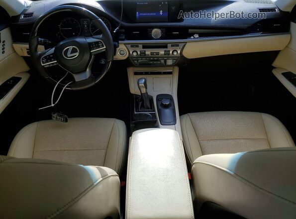 58ABK1GG3GU009892 2016 LEXUS ES Black Widok deski rozdzielczej
