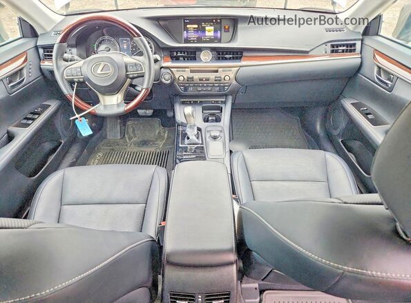 58ABK1GG3HU063310 2017 LEXUS ES Silver წინა პანელის ხედი