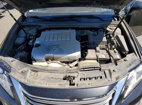 58ABK1GG4GU004636 2016 LEXUS ES Black Вид задньої частини салону