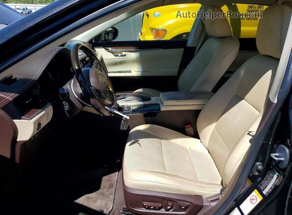 58ABK1GG4GU004636 2016 LEXUS ES Black Вид салону спереду