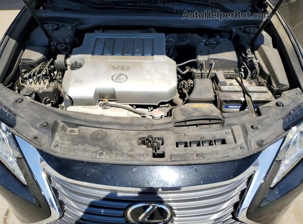 58ABK1GG4GU006855 2016 LEXUS ES Black Вид задньої частини салону