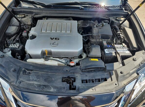 58ABK1GG4GU011649 2016 LEXUS ES Black უკანა სალონის ხედი