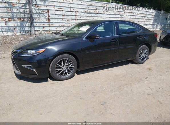 58ABK1GG4GU023378 2016 LEXUS ES 350 Black Vista tres cuartos delantera izquierda