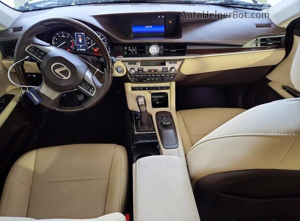 58ABK1GG4GU026958 2016 LEXUS ES White Вид панелі приладів