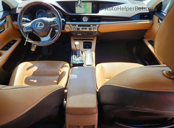 58ABK1GG4HU055524 2017 LEXUS ES Black Dashboard view