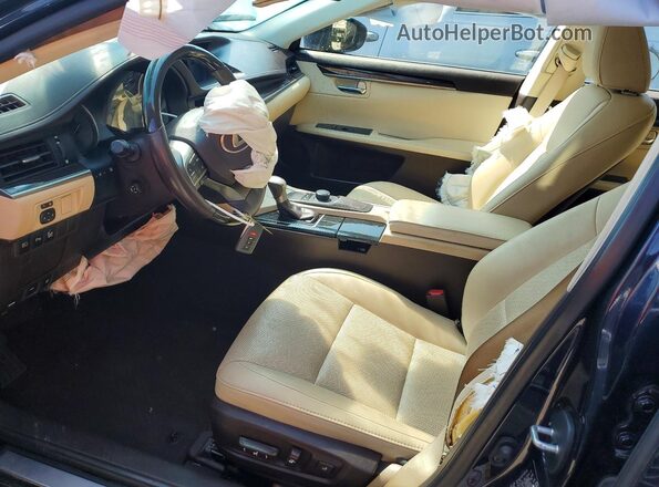 58ABK1GG4JU105957 2018 LEXUS ES Blue წინა სალონის ხედი