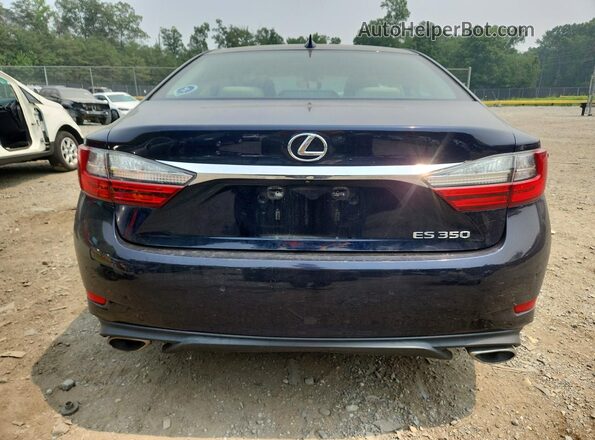 58ABK1GG4JU105957 2018 LEXUS ES Blue უკანა ხედი