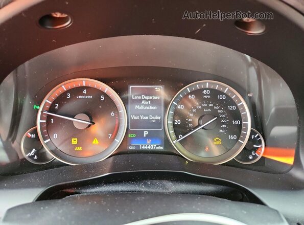58ABK1GG5GU015953 2016 LEXUS ES Серый Вид щитка приборов