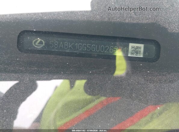 58ABK1GG5GU026371 2016 LEXUS ES 350 White 
