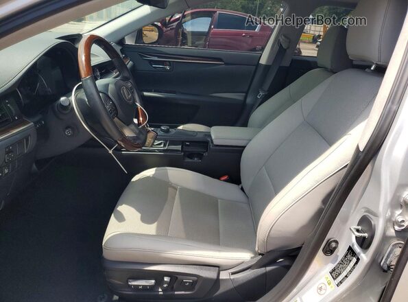 58ABK1GG5HU058772 2017 LEXUS ES Silver Вид салону спереду