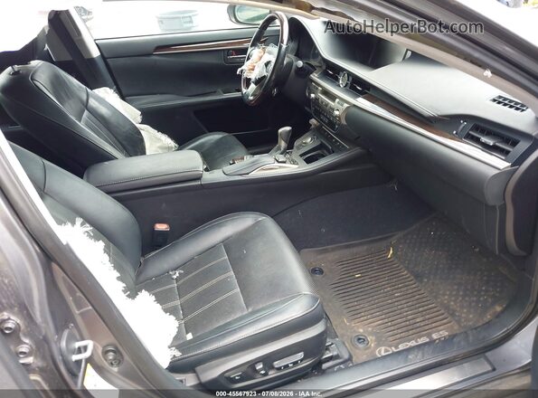 58ABK1GG5HU061851 2017 LEXUS ES 350 Gray წინა სალონის ხედი