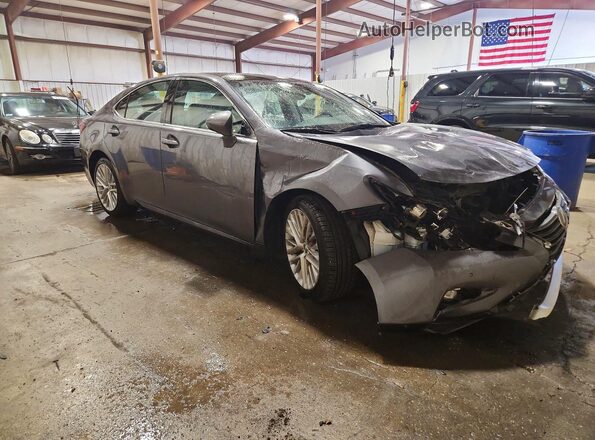58ABK1GG5JU084522 2018 LEXUS ES Gray Przód prawy