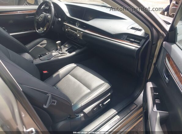 58ABK1GG6GU014228 2016 LEXUS ES 350 Gold Front interior view