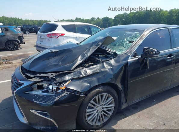 58ABK1GG6HU038191 2017 LEXUS ES 350 Black წინა ხედი