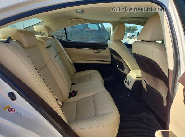 58ABK1GG6JU094976 2018 LEXUS ES White Вид задніх сидінь
