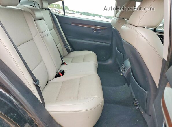 58ABK1GG7HU058238 2017 LEXUS ES Черный Вид задних сидений