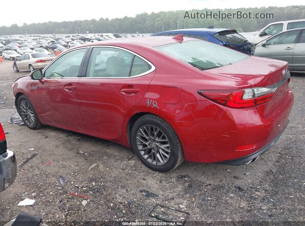 58ABK1GG7JU116841 2018 LEXUS ES 350 Red 