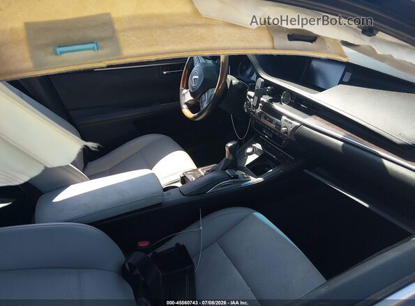 58ABK1GG8GU014067 2016 LEXUS ES 350 Gray Front interior view